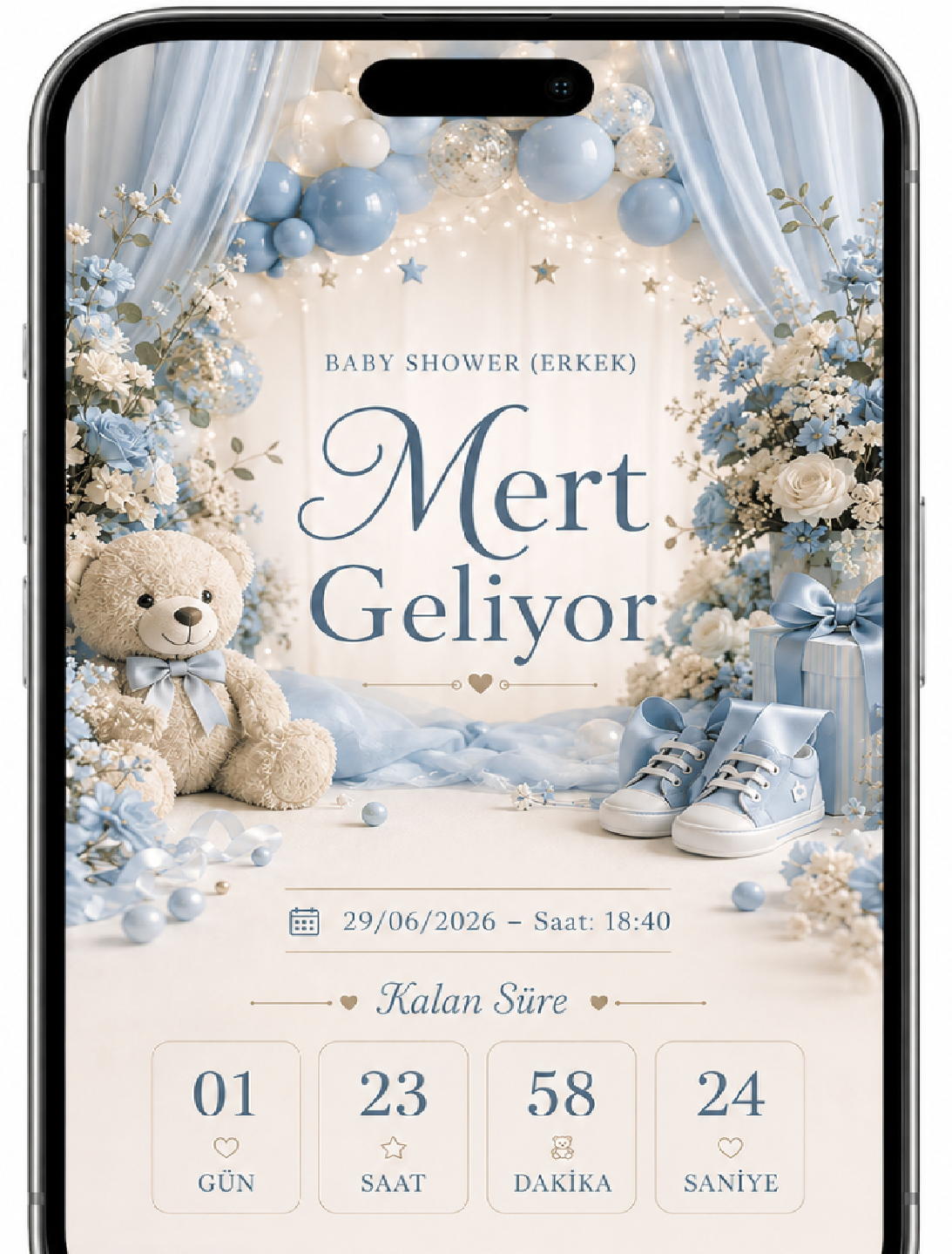 Baby Shower (Erkek)